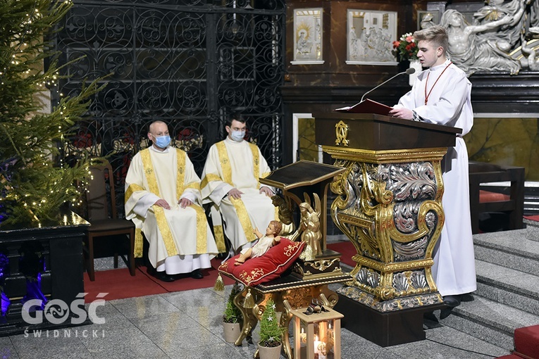 Pasterka w katedrze świdnickiej