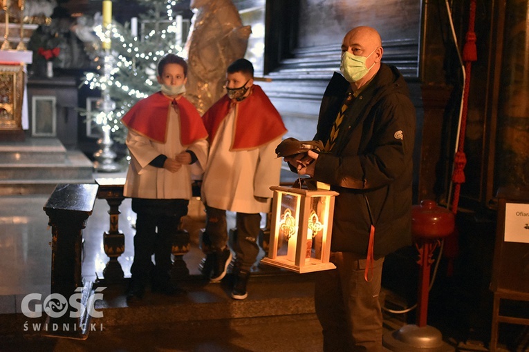 Pasterka w katedrze świdnickiej