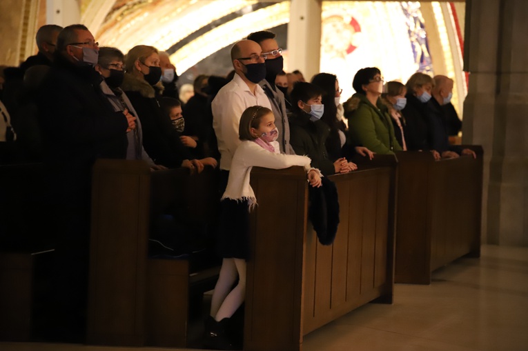 Pasterka w sanktuarium św. Jana Pawła II