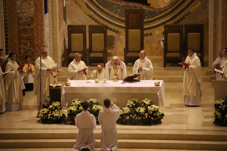 Pasterka w sanktuarium św. Jana Pawła II