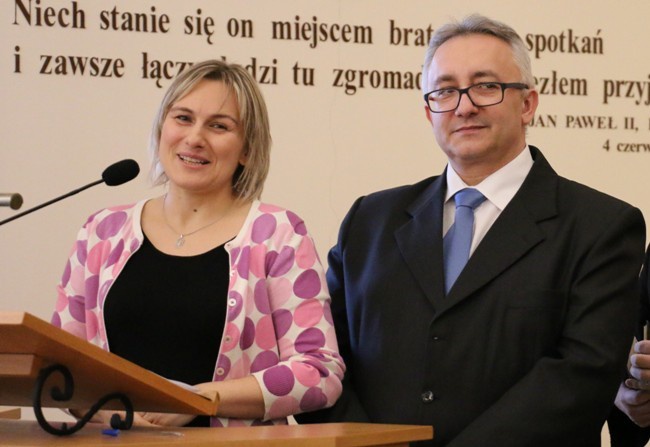 2020.12.06 - Monika i Jarosław Kołodziejczykowie zostali nową parą lubelską Domowego Kościoła.