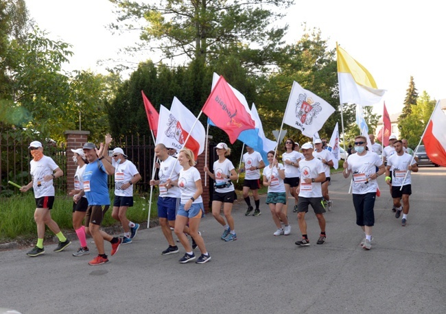 2020.08.11 - Pielgrzymka biegowa z Radomia na Jasną Górę.