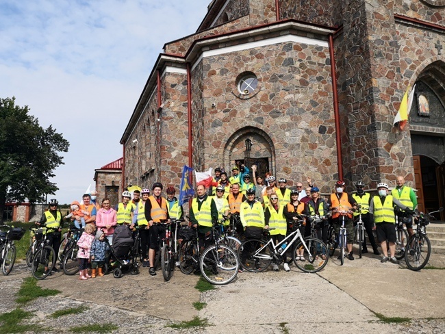 2020.07.08 - Rowerowa pielgrzymka Akcji Katolickiej z Radomia na Jasną Górę.