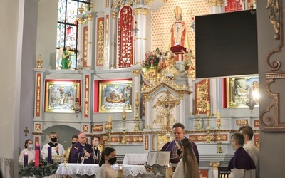 Odpustowej modlitwie w Pierśćcu przewodniczył bp Piotr Greger