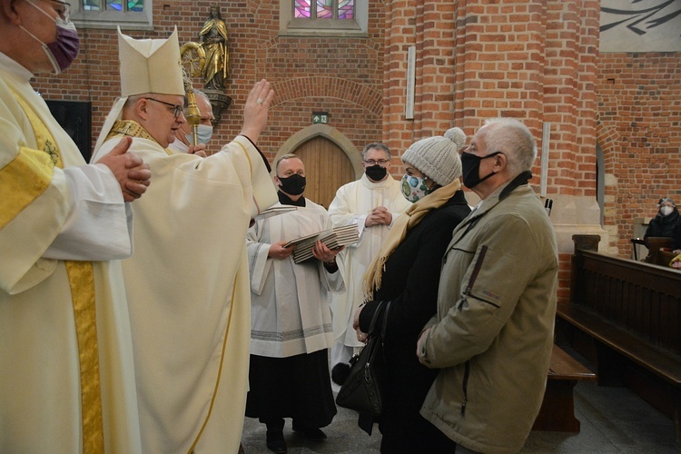 Dziękczynienie jubilatów małżeńskich