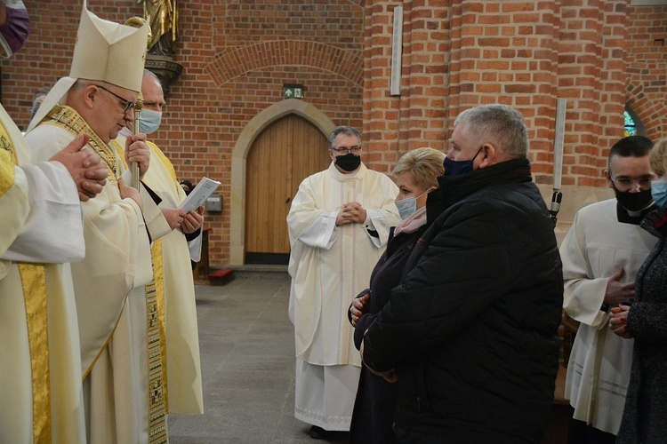 Dziękczynienie jubilatów małżeńskich