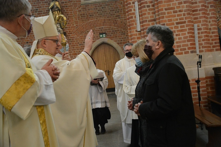 Dziękczynienie jubilatów małżeńskich