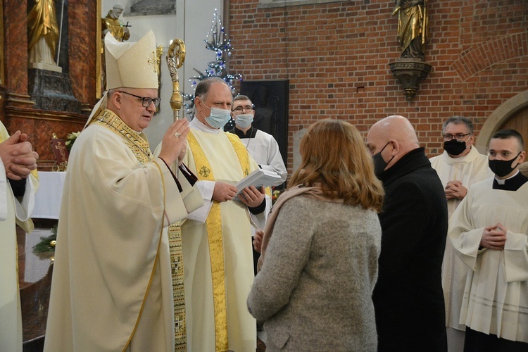 Dziękczynienie jubilatów małżeńskich