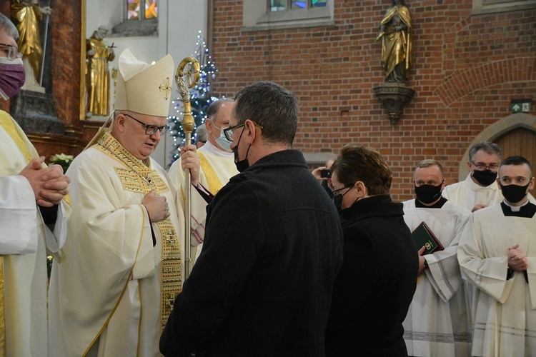 Dziękczynienie jubilatów małżeńskich