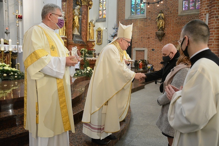 Dziękczynienie jubilatów małżeńskich