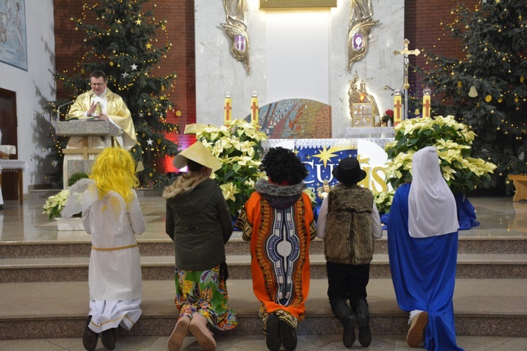 Świniarsko. Kolędnicy misyjni