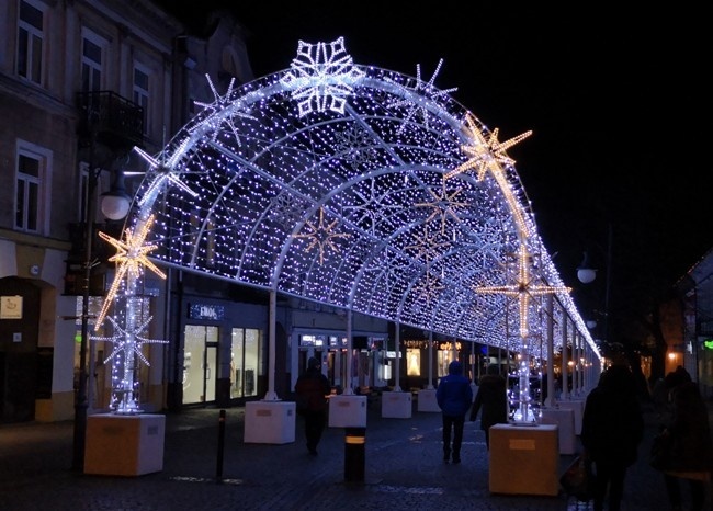 Świąteczna iluminacja w Radomiu