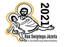 ◄	Logo diecezjalne nawiązuje do seminaryjnego witraża.