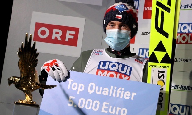TCS - Stoch wygrał kwalifikacje w Bischofshofen