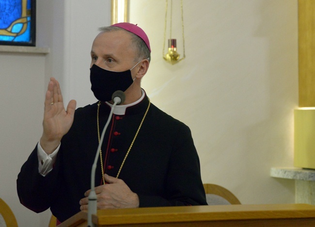 Bp Marek Solarczyk - pierwsza wizyta nowego ordynariusza w Radomiu