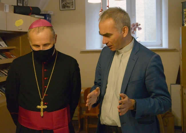 Bp Marek Solarczyk - pierwsza wizyta nowego ordynariusza w Radomiu