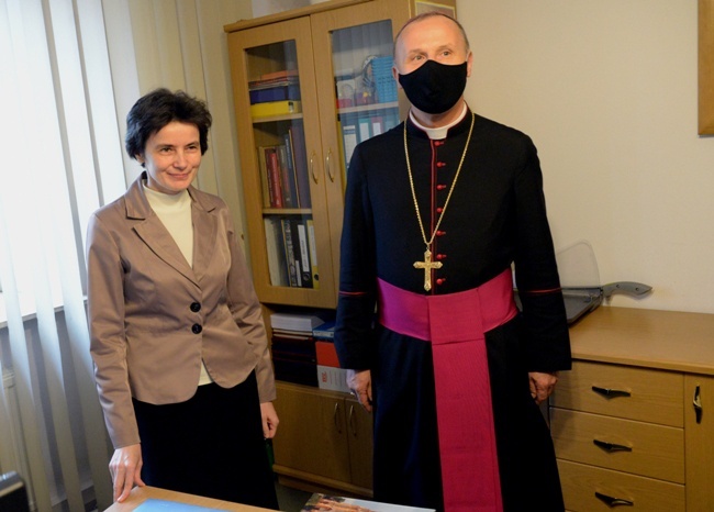 Bp Marek Solarczyk - pierwsza wizyta nowego ordynariusza w Radomiu