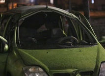 Legnica. Wybuch na szpitalnym parkingu