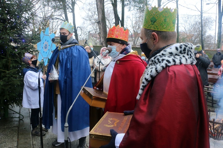 Uroczysty pokłon Trzech Mędrców we Wrocławiu-Leśnicy