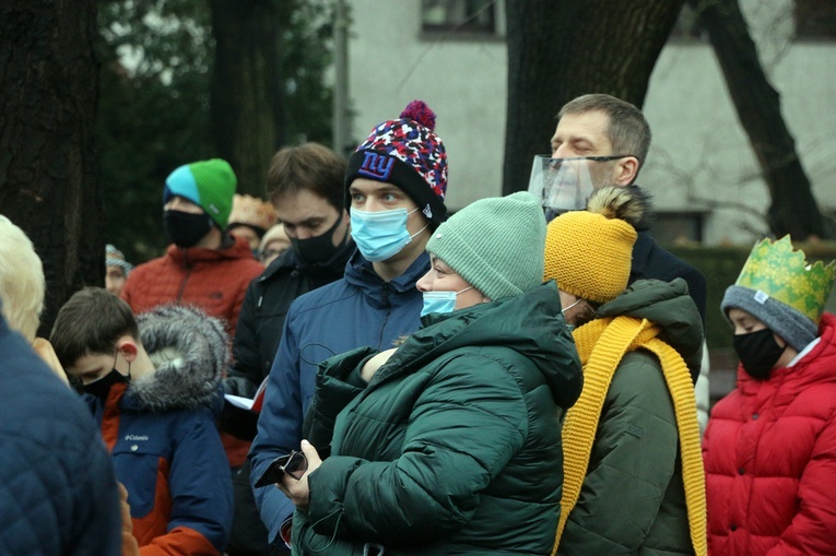 Uroczysty pokłon Trzech Mędrców we Wrocławiu-Leśnicy