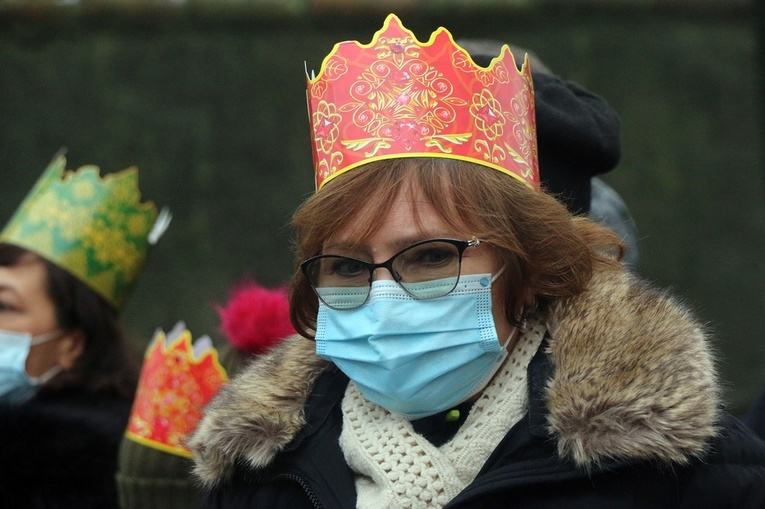 Uroczysty pokłon Trzech Mędrców we Wrocławiu-Leśnicy