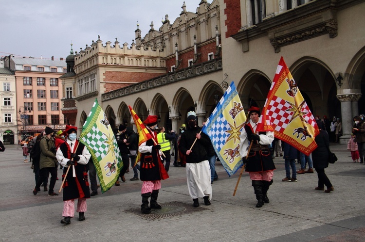 Pandemiczny Orszak Trzech Króli - Kraków 2021