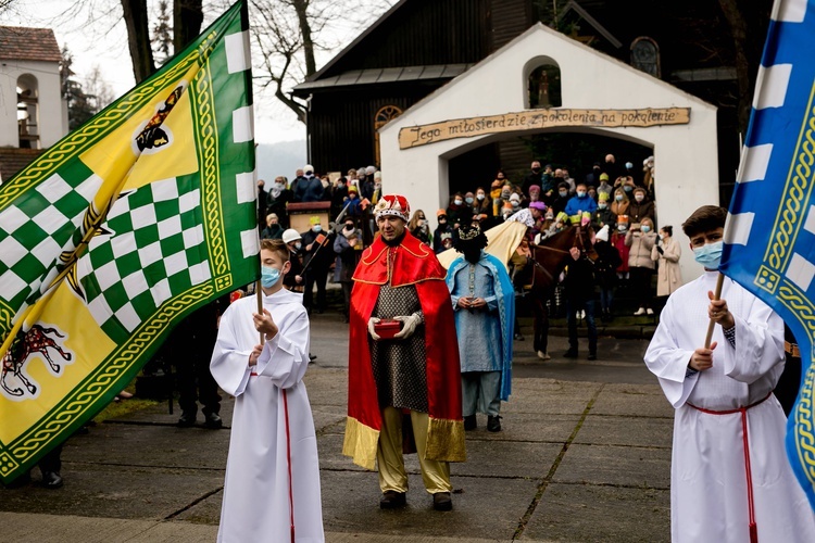 Orszak w Łosinie Górnej