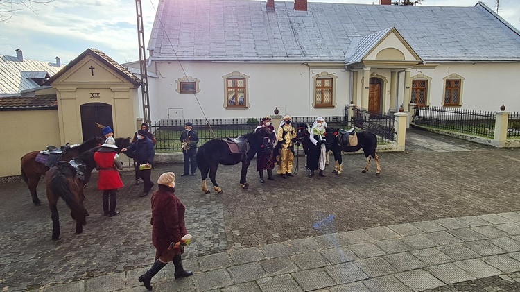 Orszak w Starym Sączu