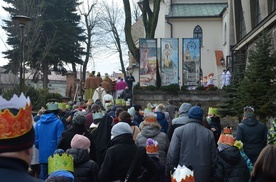 Brzesko. Dzieci pokłoniły się Dzieciątku