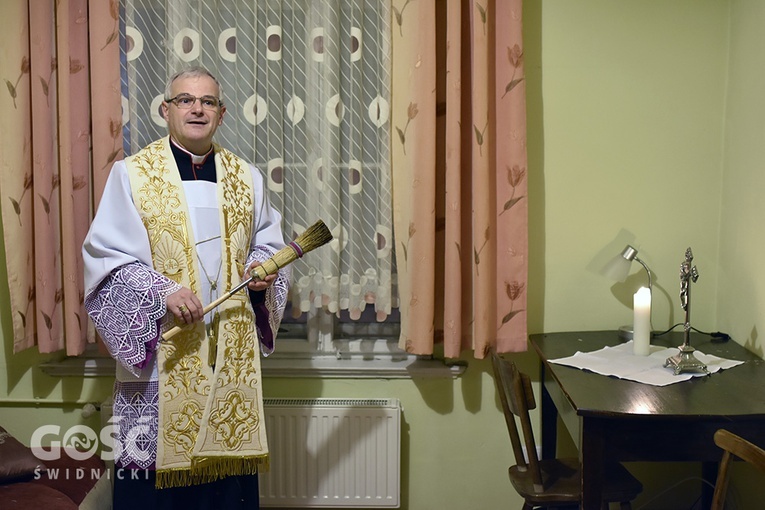 Biskup z wizytą duszpasterską u katedralnych księży