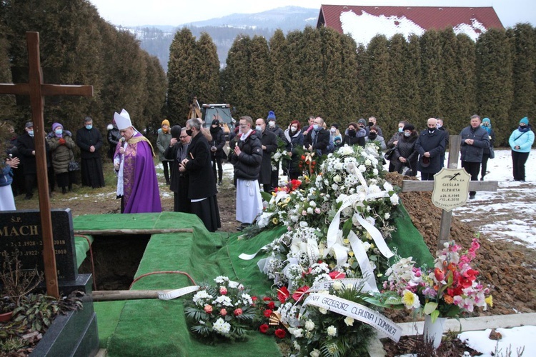 Pogrzeb śp. ks. Jana Froelicha w Wiśle-Głębcach