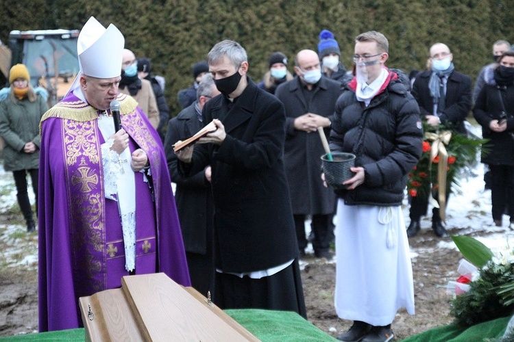 Pogrzeb śp. ks. Jana Froelicha w Wiśle-Głębcach