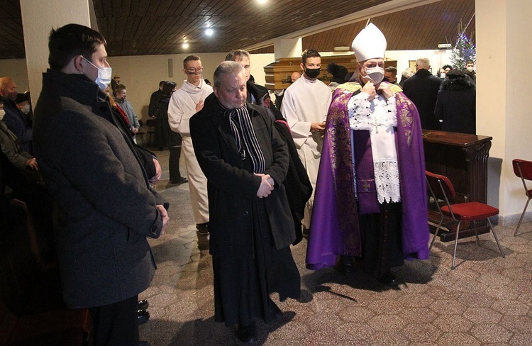 Pogrzeb śp. ks. Jana Froelicha w Wiśle-Głębcach