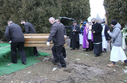 Pogrzeb śp. ks. Jana Froelicha w Wiśle-Głębcach