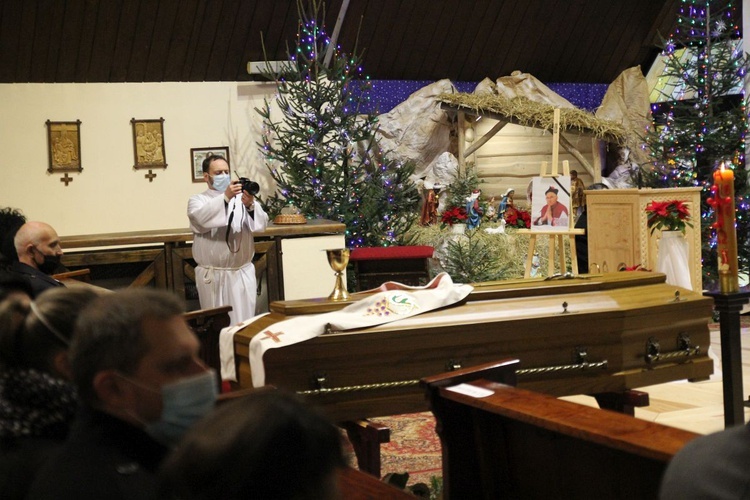 Pogrzeb śp. ks. Jana Froelicha w Wiśle-Głębcach