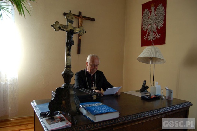 Fotograficzne wspomnienie śp. bp. Dyczkowskiego