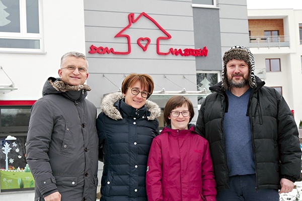 Od lewej: Marek, Katarzyna, Marta i Grzegorz.