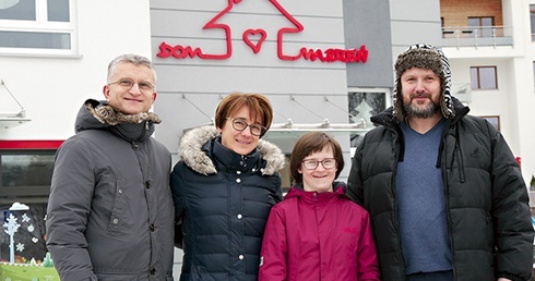 Od lewej: Marek, Katarzyna, Marta i Grzegorz.