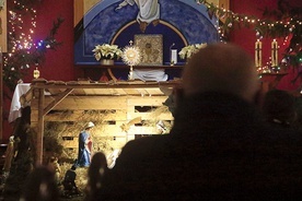 Wierni wypraszają opiekę patrona parafii dla mężczyzn i księży z diecezji.