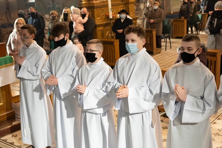 Błogosławieństwo nowych lektorów w Szczucinie