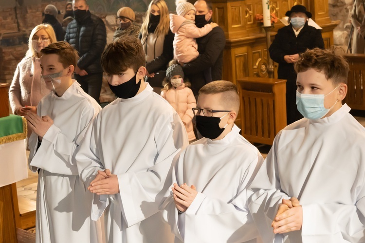 Błogosławieństwo nowych lektorów w Szczucinie