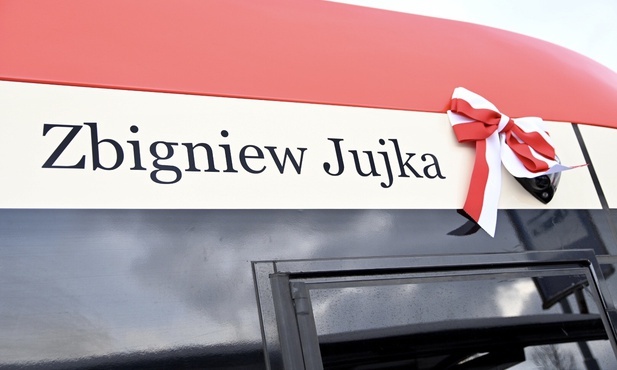 Gdańsk. Tramwaj im. Zbigniewa Jujki już na torach