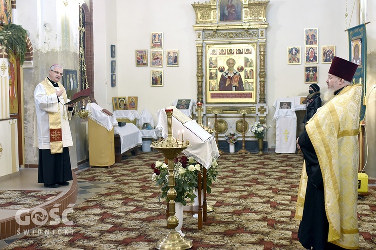 Nabożeństwo ekumeniczne w świdnickiej cerkwi