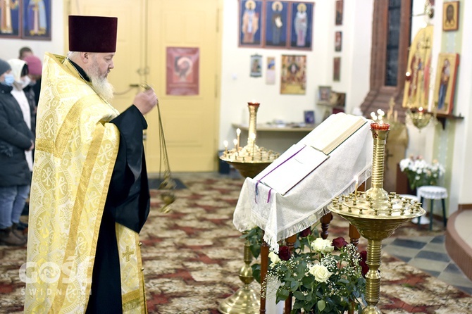 Nabożeństwo ekumeniczne w świdnickiej cerkwi