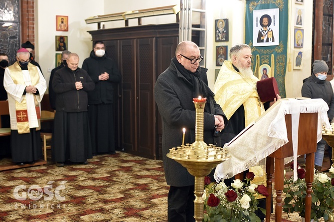 Nabożeństwo ekumeniczne w świdnickiej cerkwi