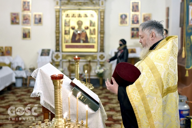 Nabożeństwo ekumeniczne w świdnickiej cerkwi