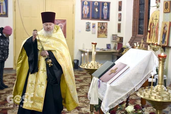 Nabożeństwo ekumeniczne w świdnickiej cerkwi