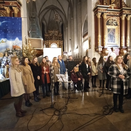 Nowy Sącz. Kolędowanie w bazylice