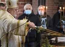 Święto Jordanu w katedrze greckokatolickiej we Wrocławiu