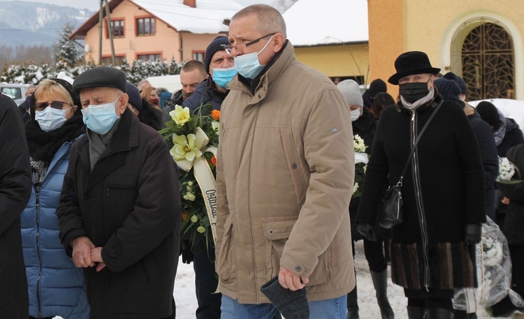 Ostatnie pożegnanie ks. Andrzeja Wolnego w Godziszce - 19 stycznia 2021 r.